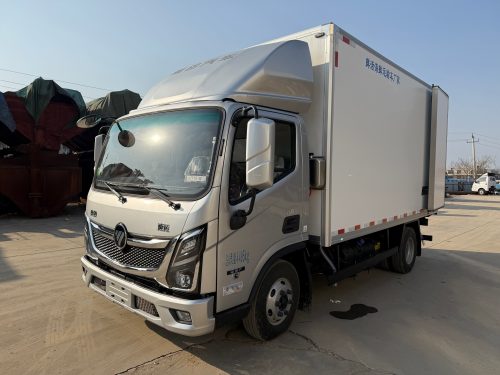 福田速运Pro鲜活海鲜水产运输车左前45度图 福田速运Pro鲜活海鲜水产运输车左前45度图